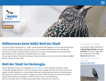 Tablet Screenshot of nabu-wds.de